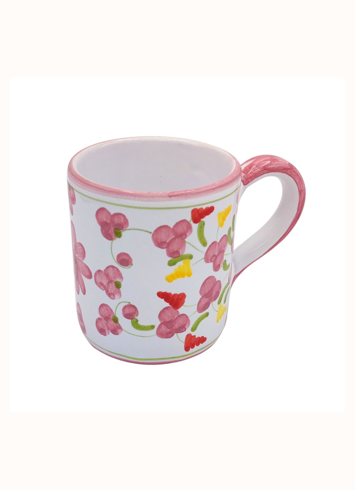 mug rosa molleni ceramique