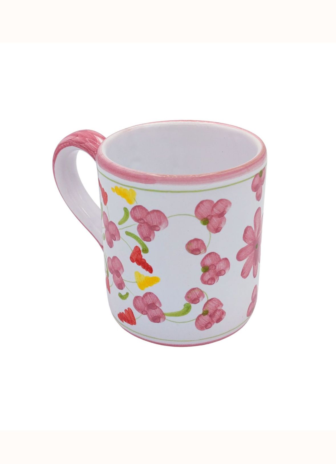 mug rosa molleni ceramique