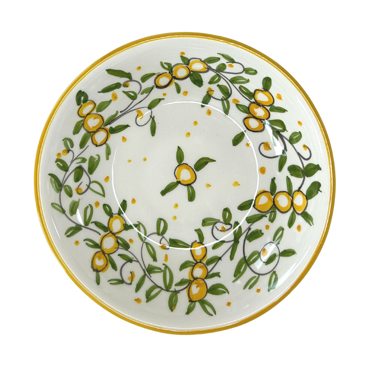 ASSIETTE CREUSE LIMONE