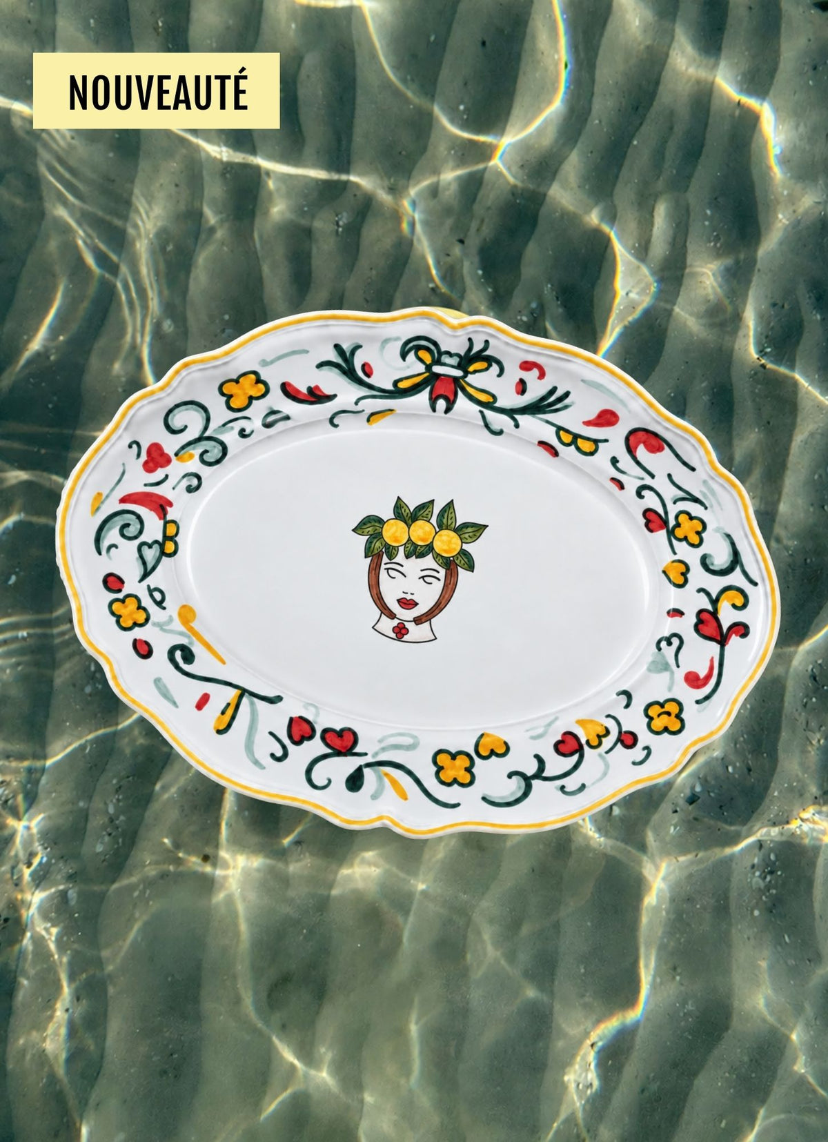 PLAT OVALE TESTA DI MAURO