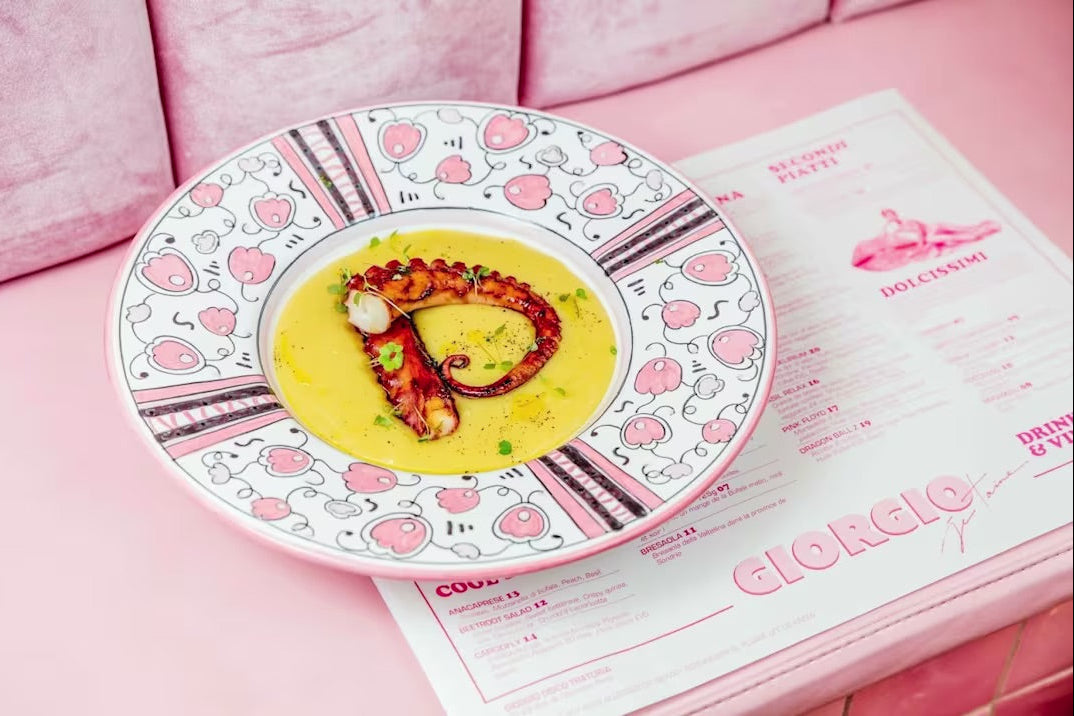 restaurant dalmata - vaisselle italienne