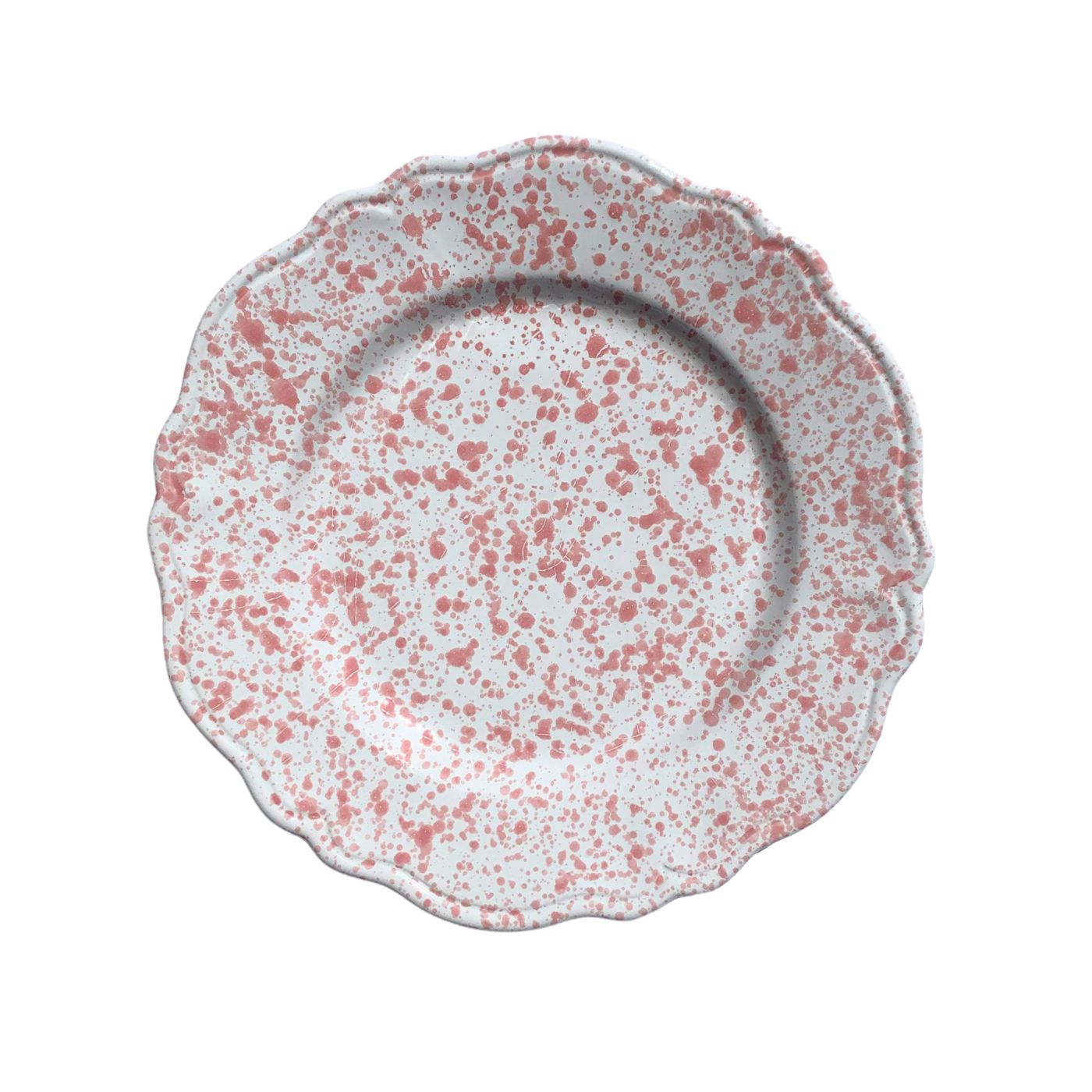ASSIETTE VINTAGE SCHIZZI ROSE