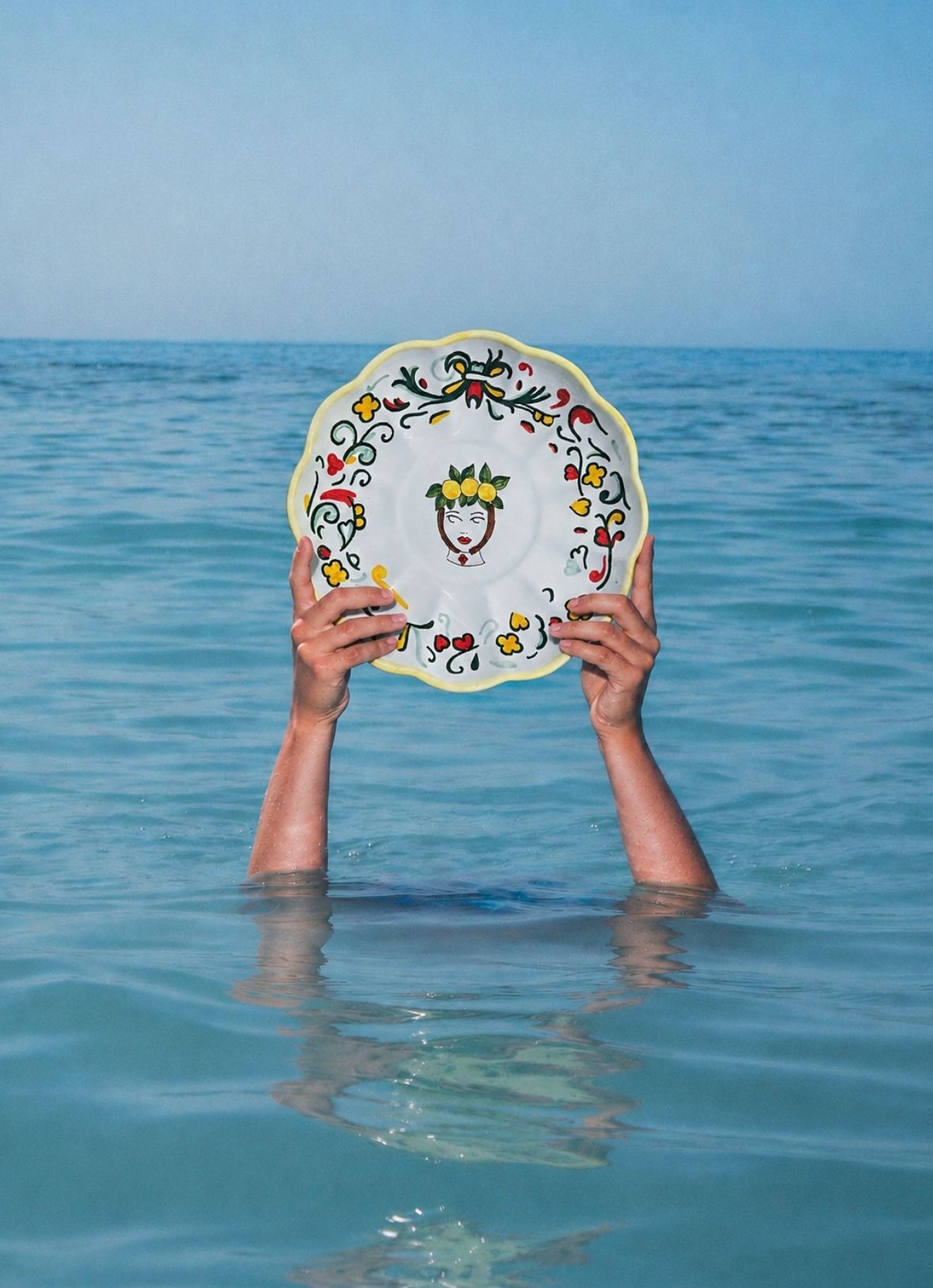 ASSIETTE TESTA DI MAURO