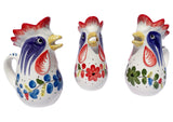 carafes en forme de coq - céramique italienne - par Molleni