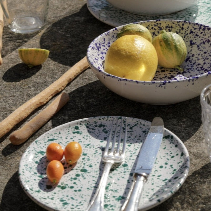 GRANDE ASSIETTE SCHIZZI VERTE