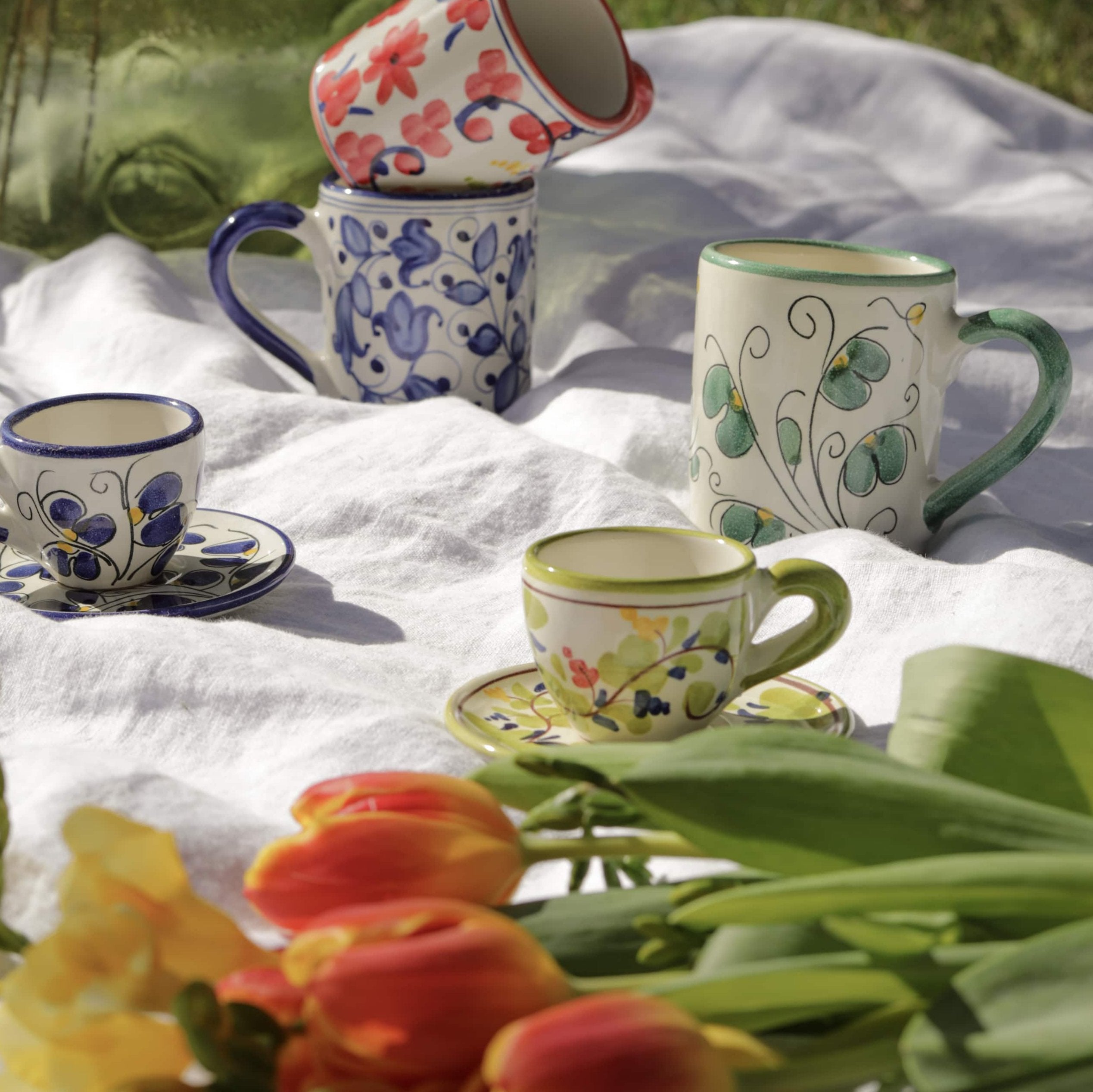 Mugs et tasses colorés en céramique - Molleni