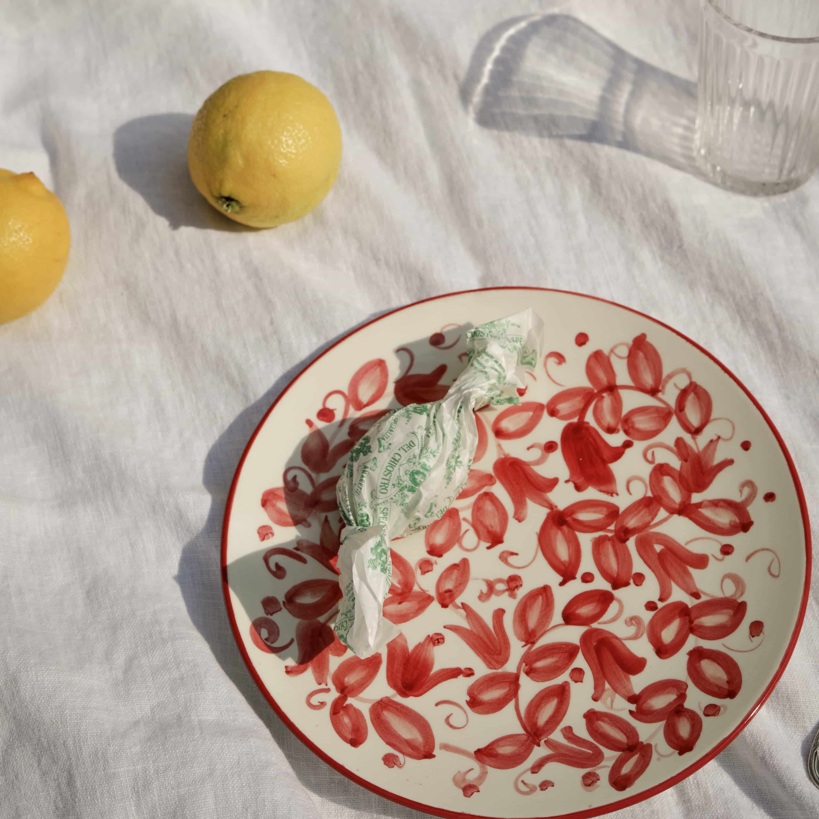 Vaisselle italienne colorée en céramique