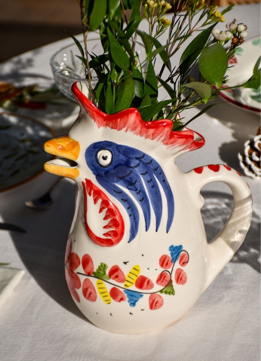 RED ROOSTER PITCHER