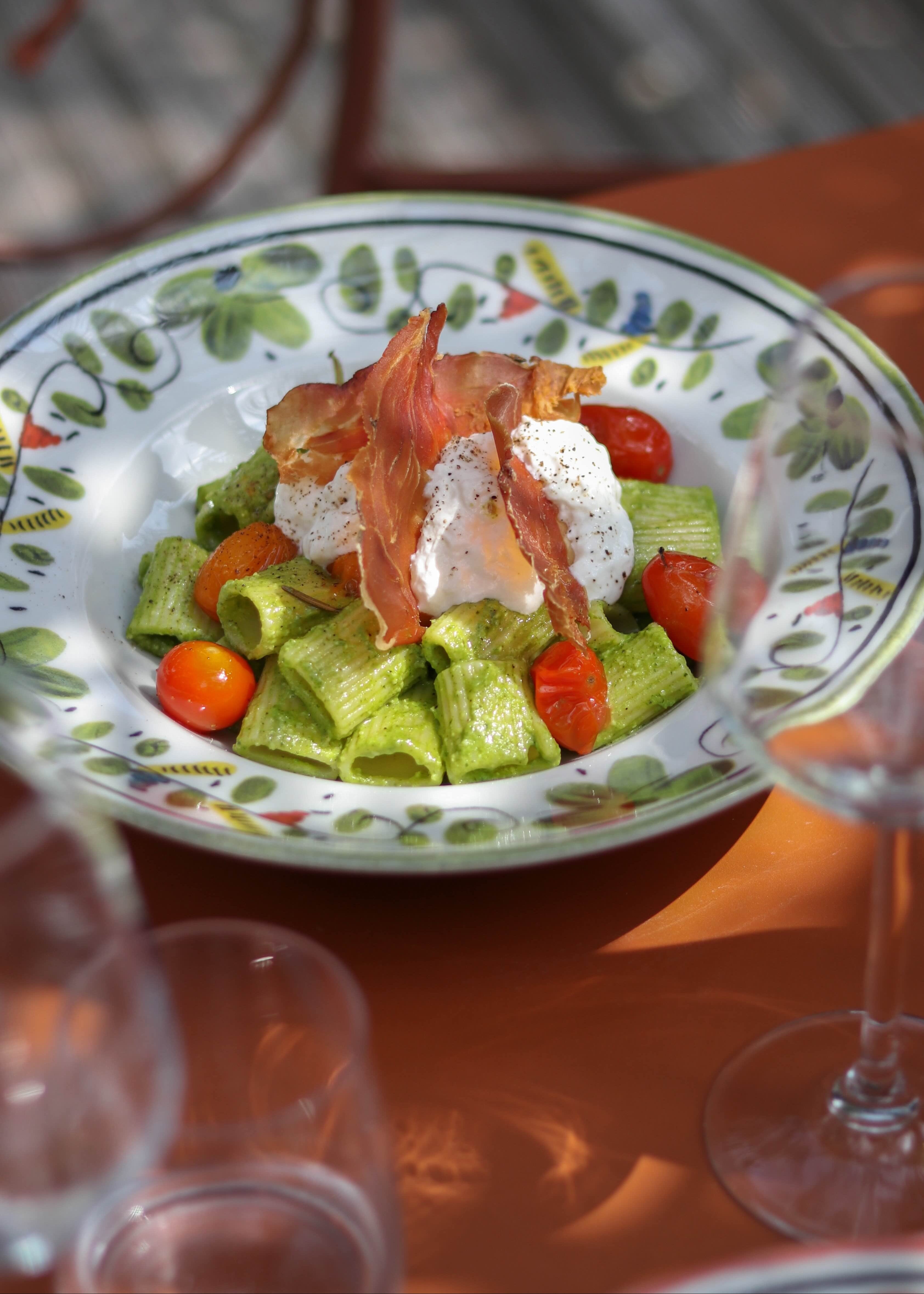 Bello Mio restaurant St Malo - vaisselle italienne Molleni