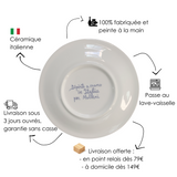 Small Reggio Emilia plate 