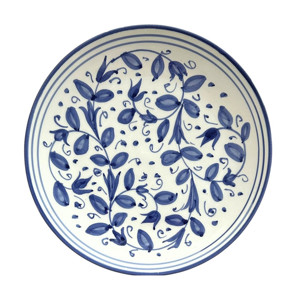 Assiettes rondes en céramique, peintes à la main en Italie – Molleni