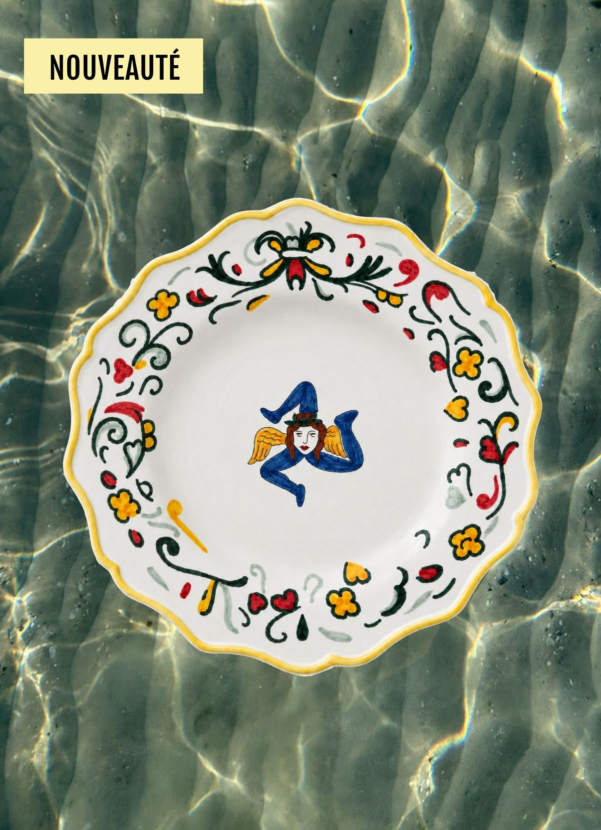 GRANDE ASSIETTE TRINACRIA