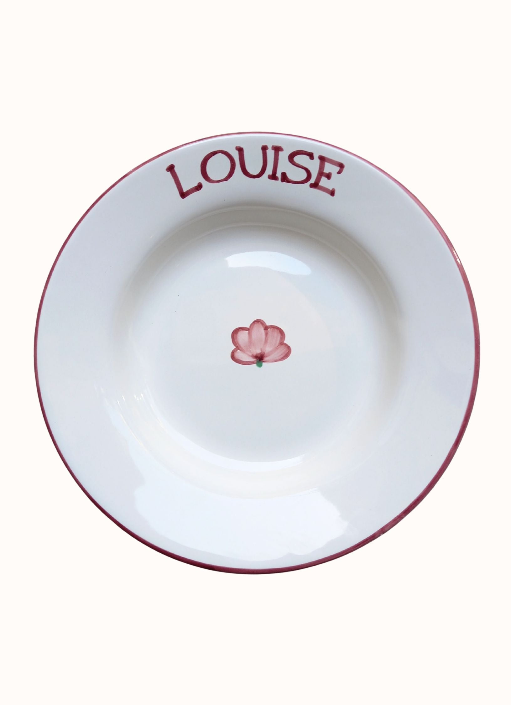 ASSIETTE CREUSE À PERSONNALISER