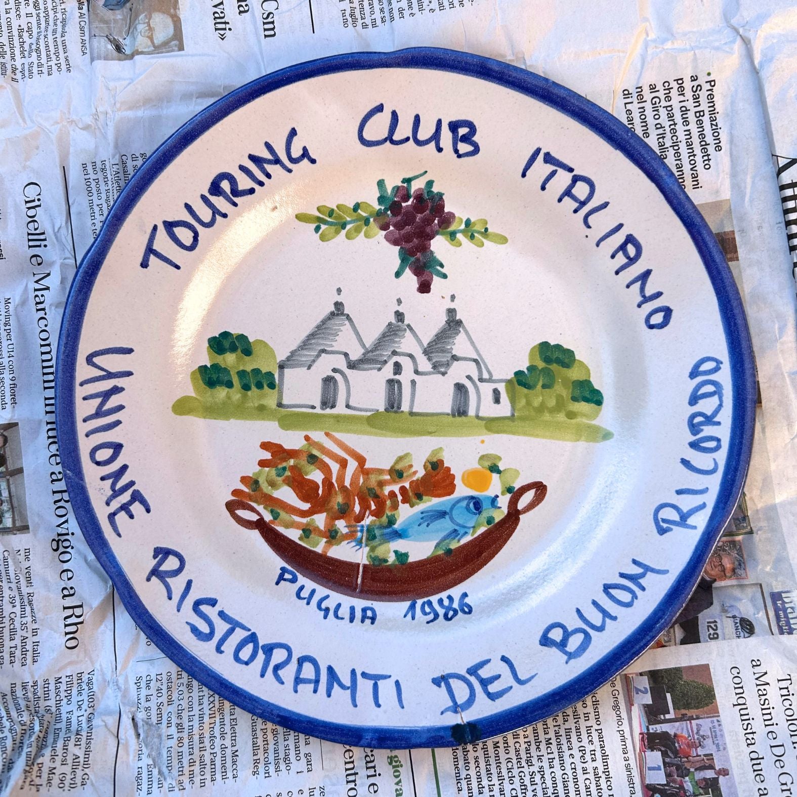 TOURING CLUB, édition 1986