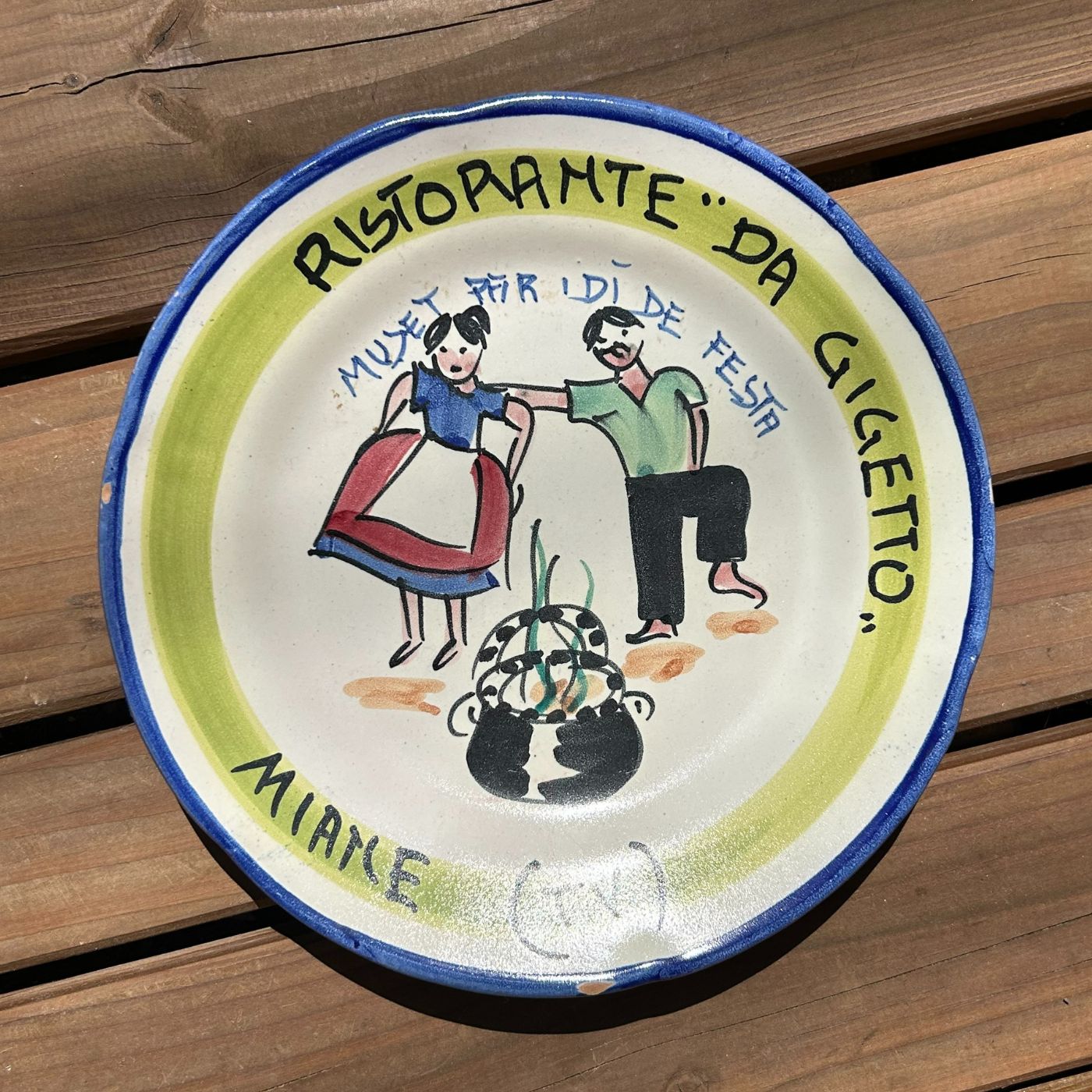 DA GIGETTO, édition 1986