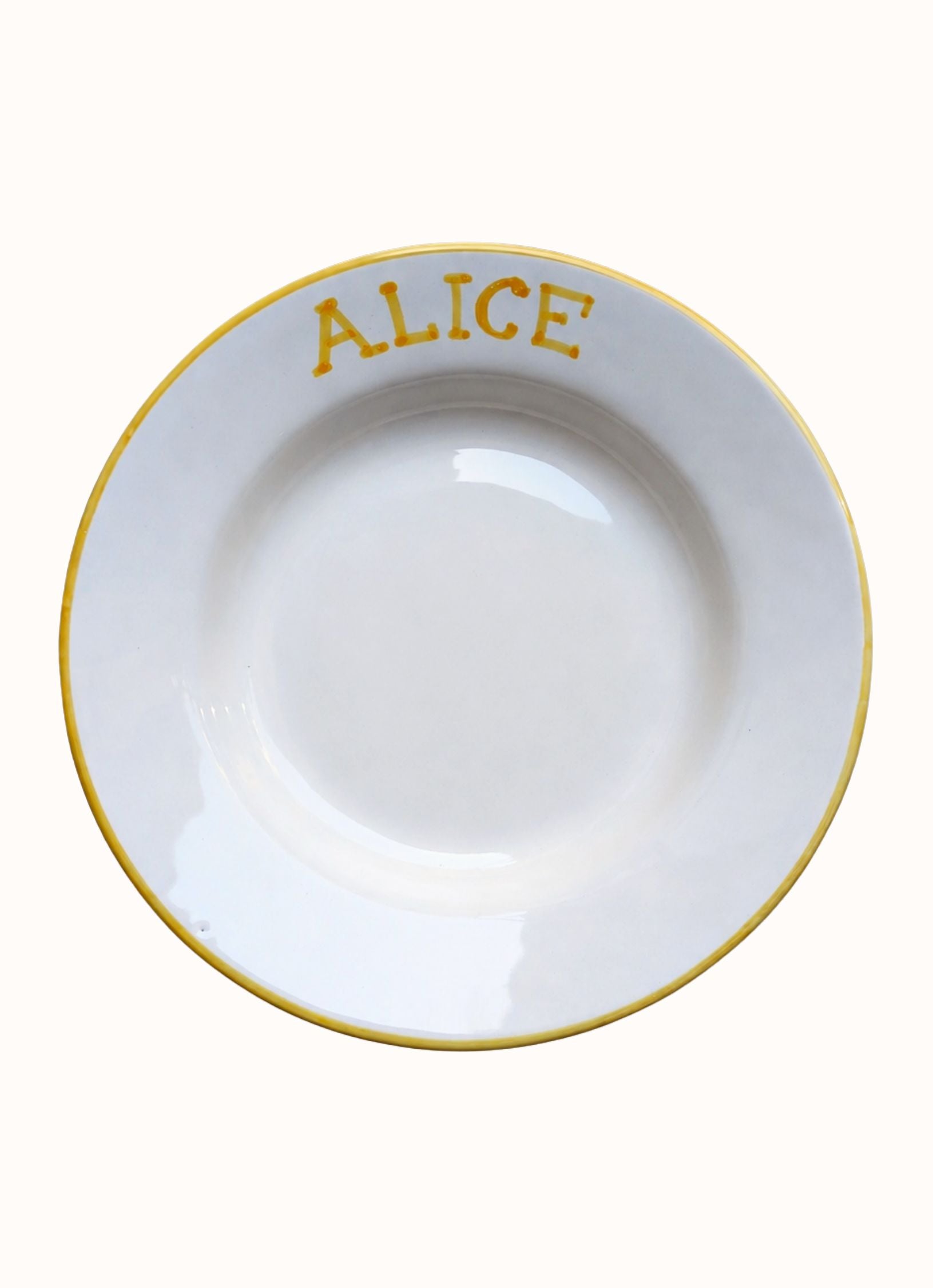 ASSIETTE CREUSE À PERSONNALISER