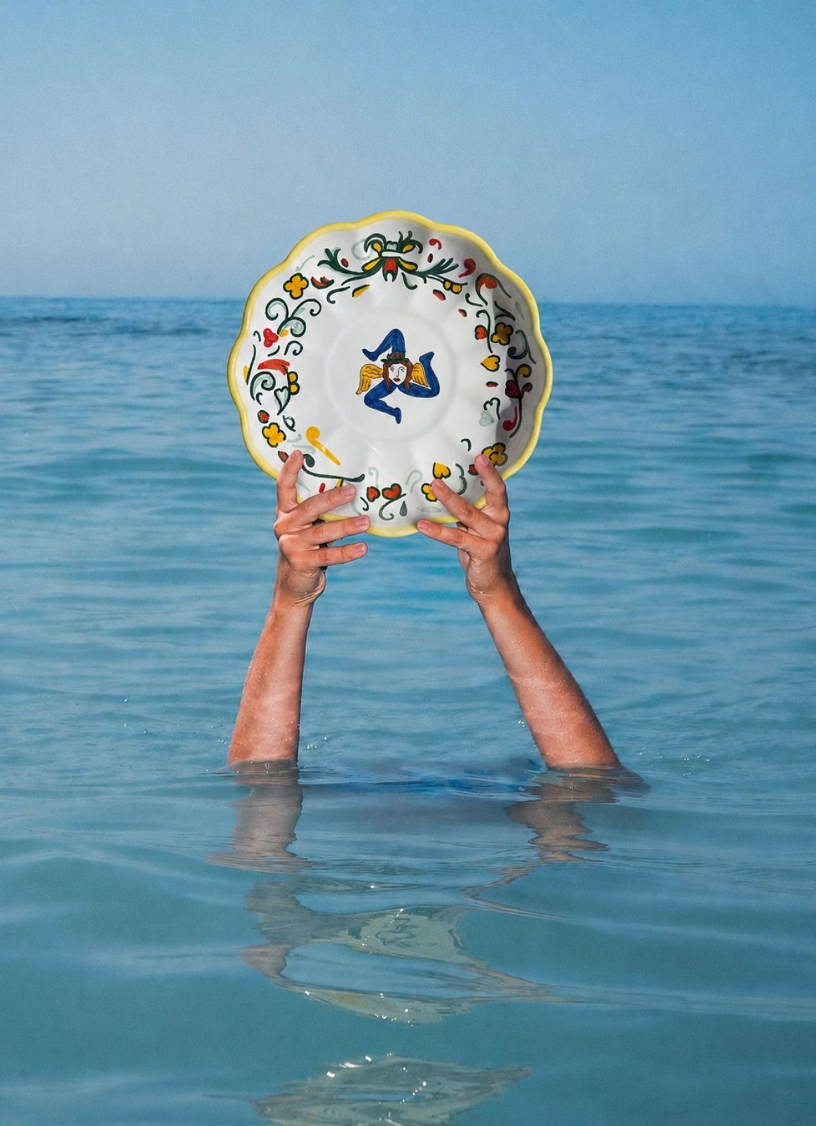 ASSIETTE TRINACRIA