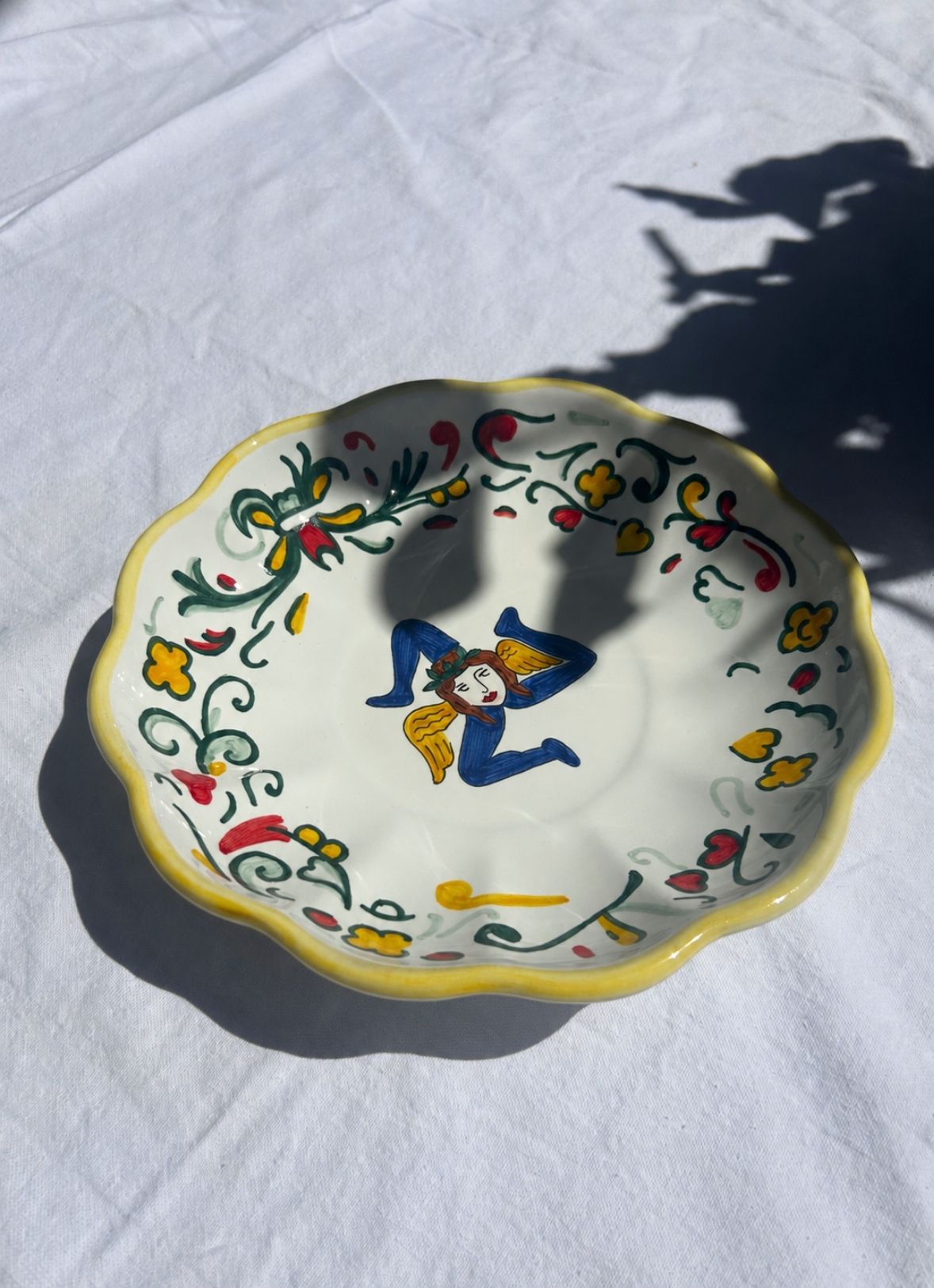 ASSIETTE TRINACRIA