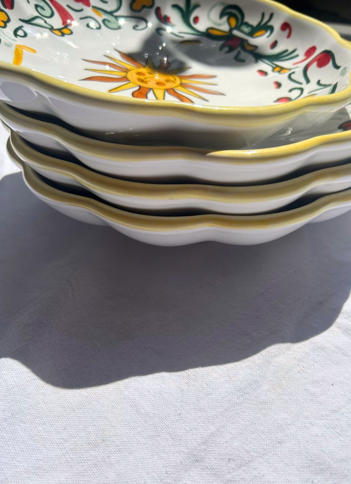4 ASSIETTES SICILIA