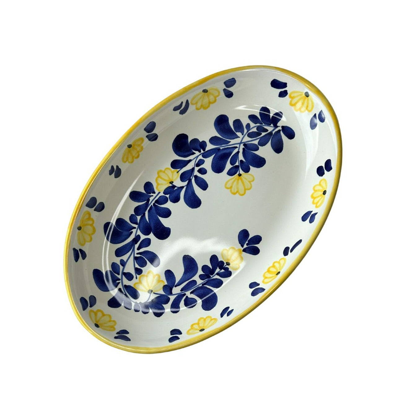 Plat ovale Haviland Arbre Bleu - Maison Girouette Plat ovale Haviland Arbre Bleu - Maison Girouette