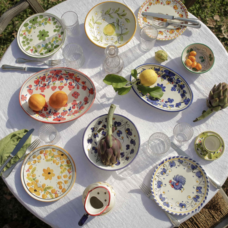 Capri plate in Italian ceramic