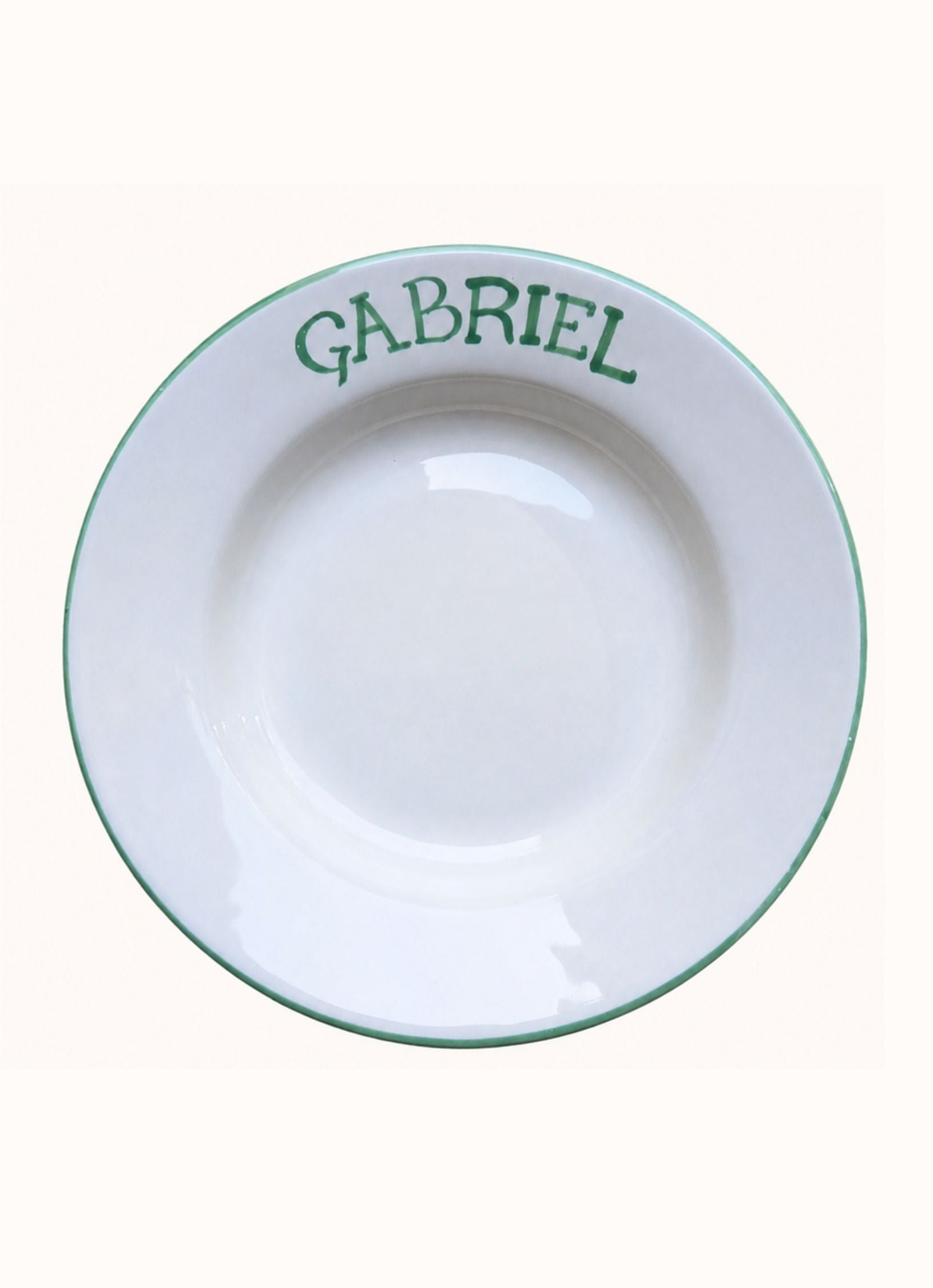 ASSIETTE CREUSE À PERSONNALISER