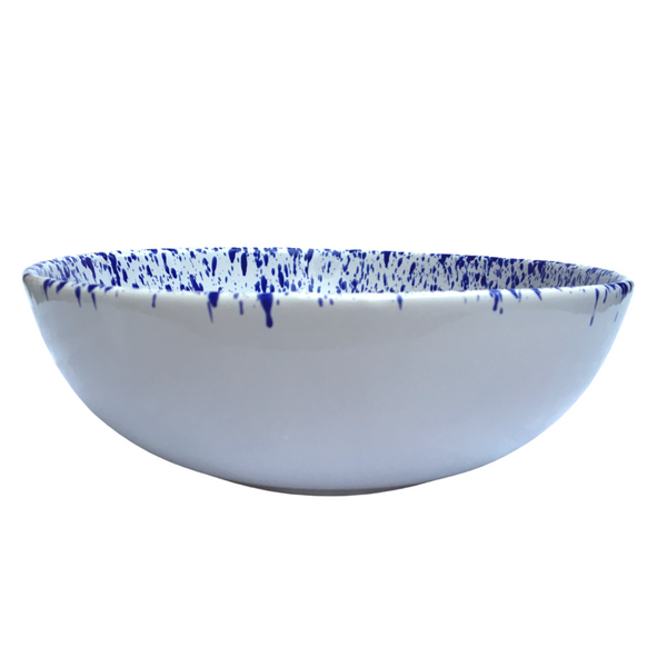 Schizzi blu salad bowl