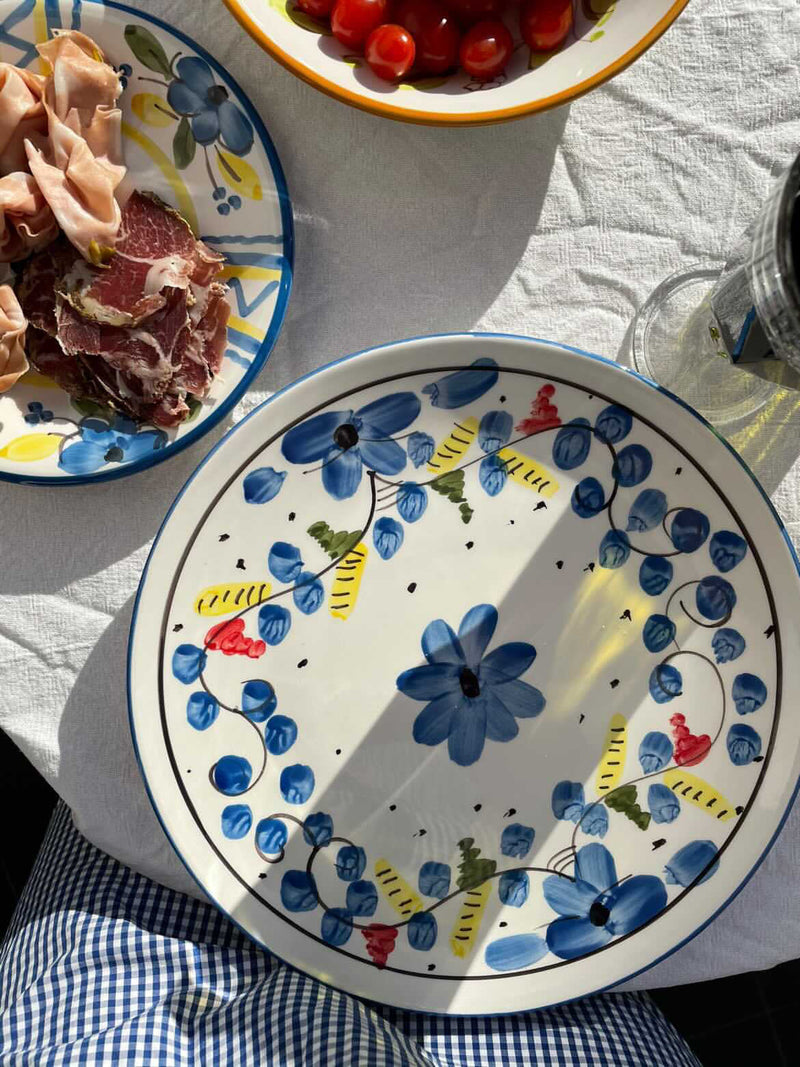 Vaisselle italienne colorée