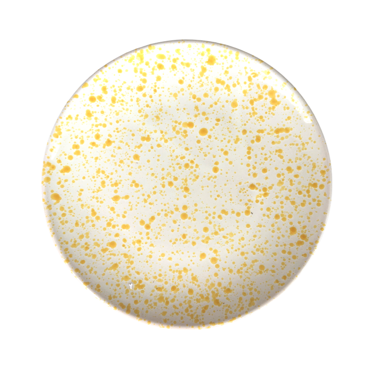 Schizzi round plates - yellow 