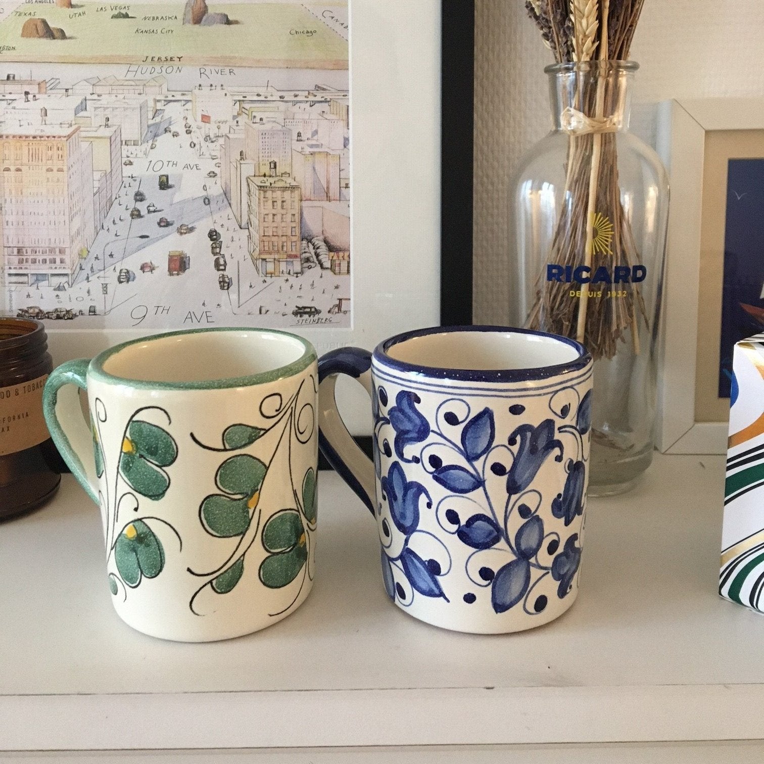 Mugs en céramique italienne - Molleni