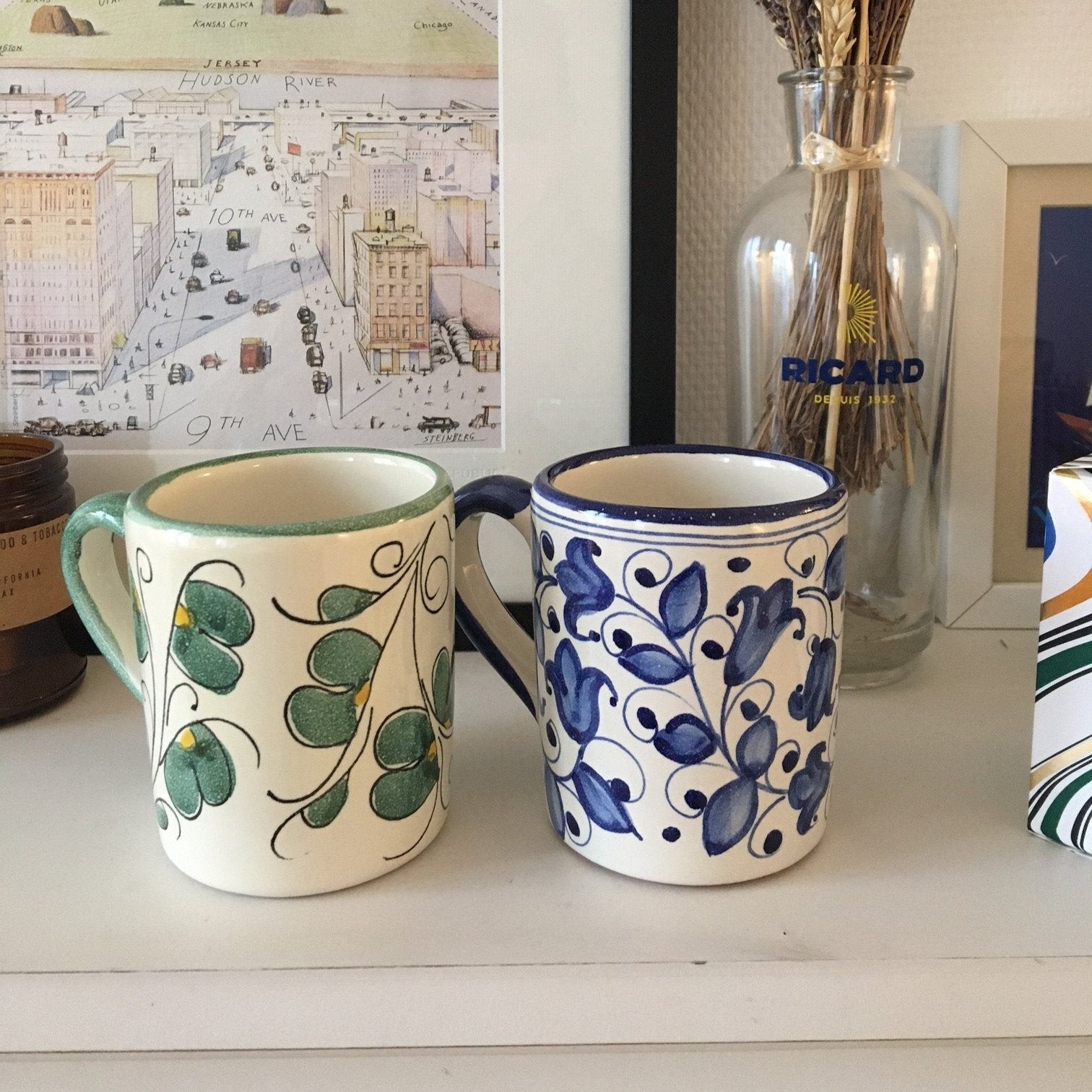 Mugs en céramique italienne - Molleni