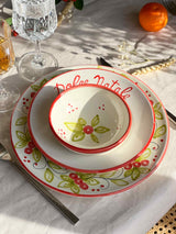 Lot de 2 petites assiettes Dolce Natale