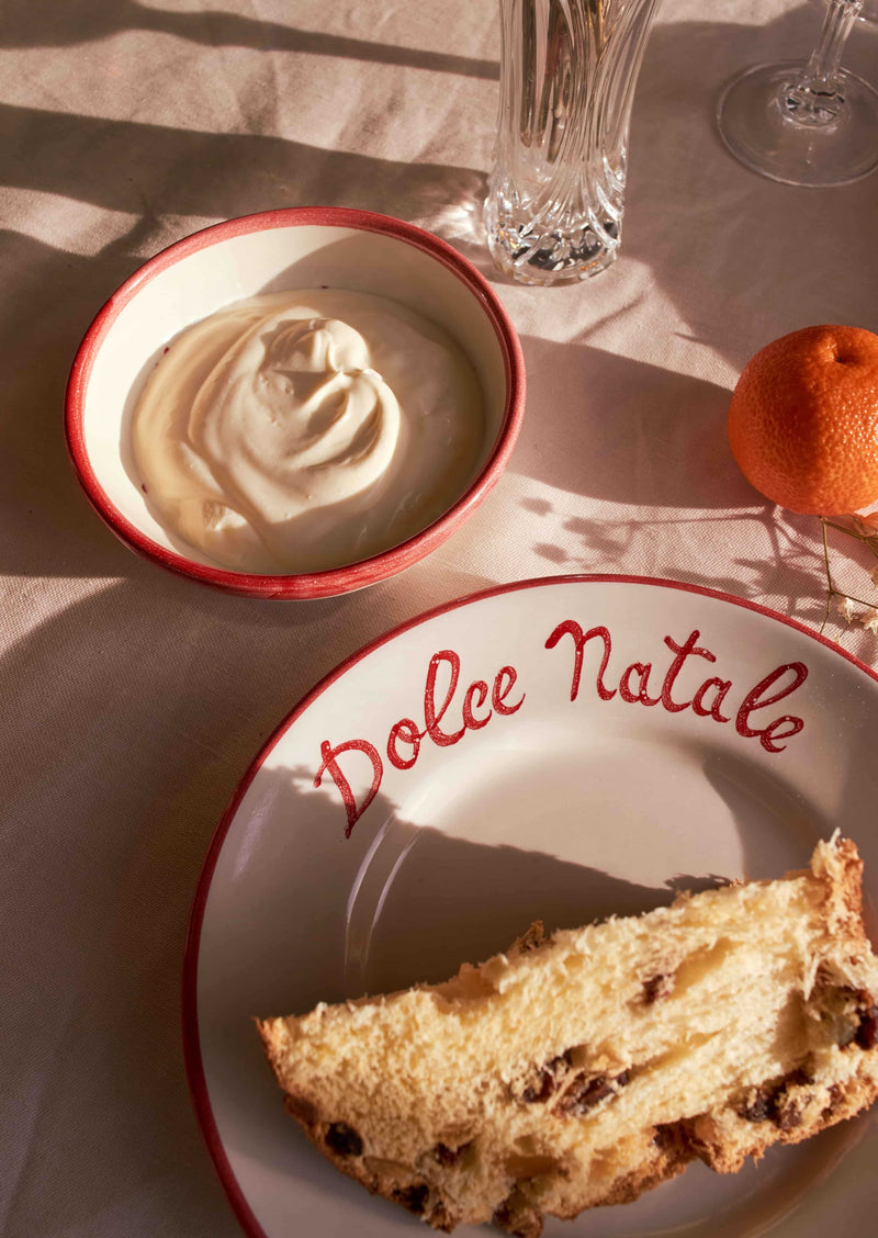 Small Dolce Natale plate 
