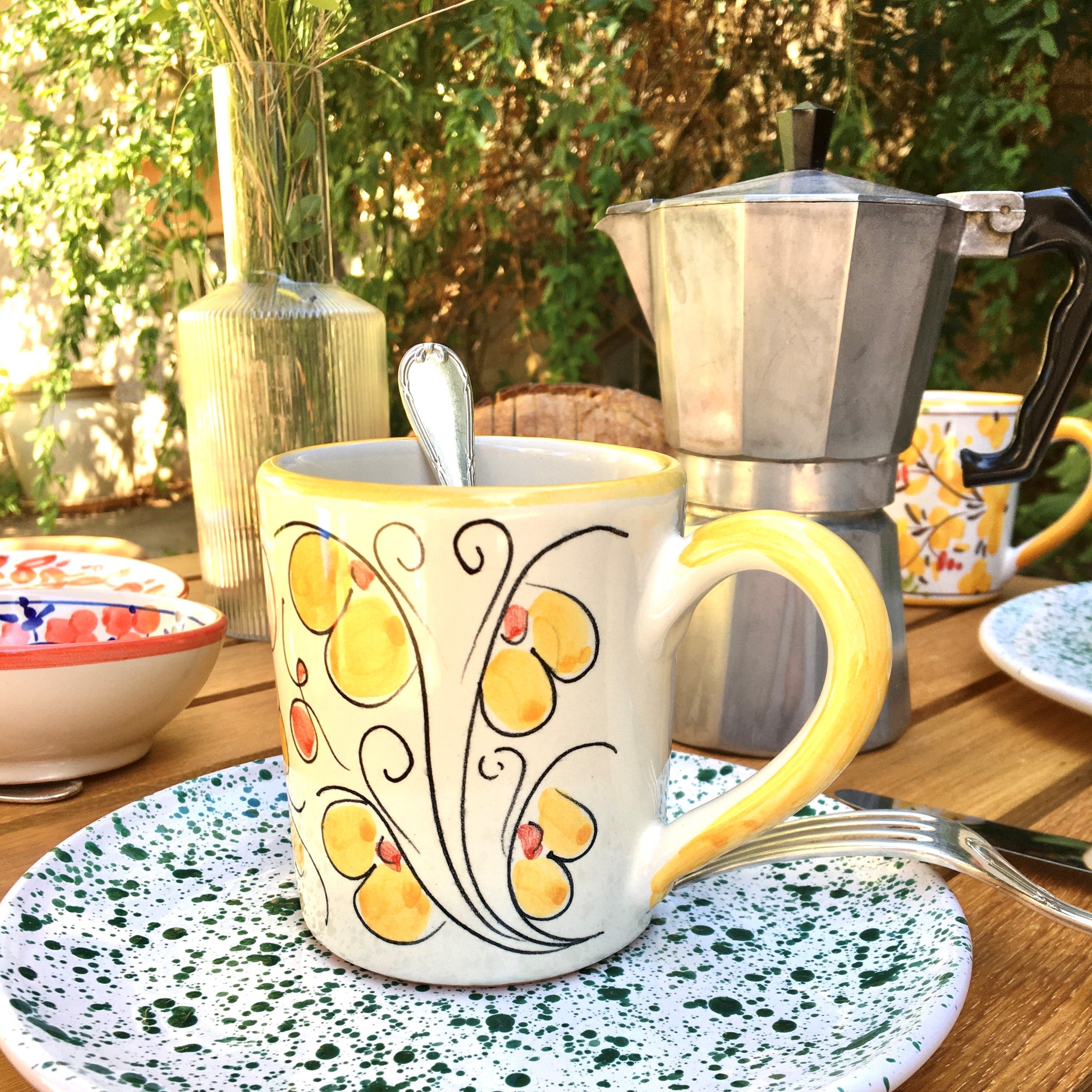 Mug en céramique italienne - Molleni