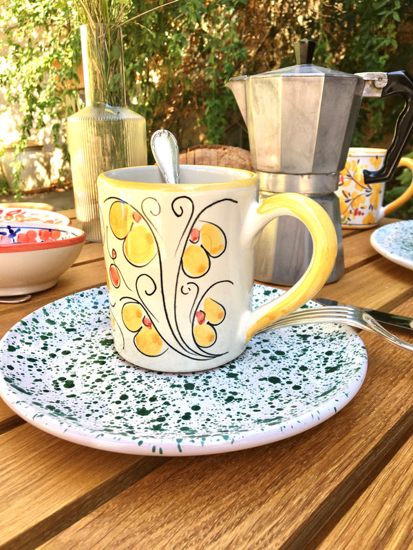 Mugs & tasses en céramique italienne, pour café, thé, Cappuccino – Molleni
