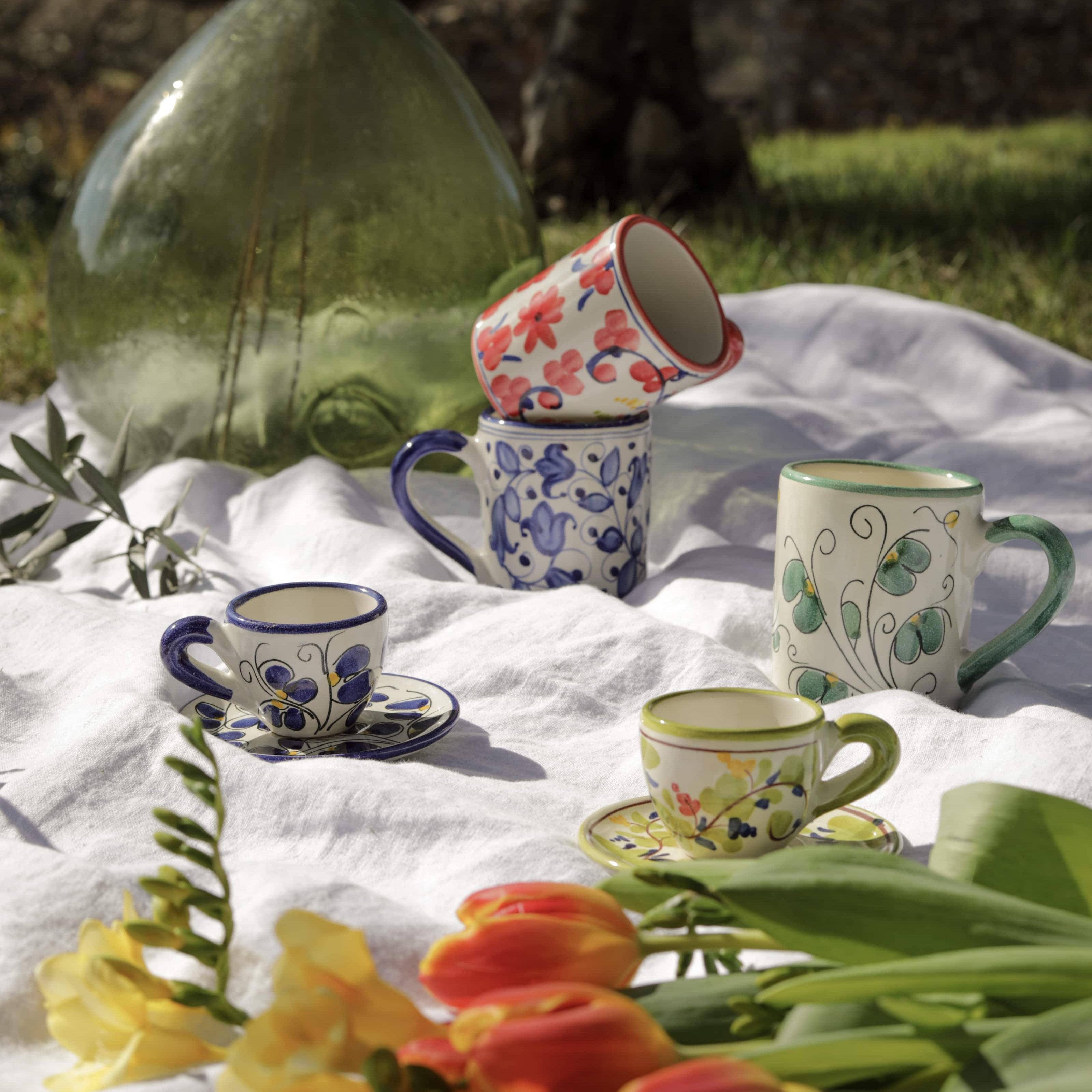 Mugs et tasses colorés en céramique - Molleni