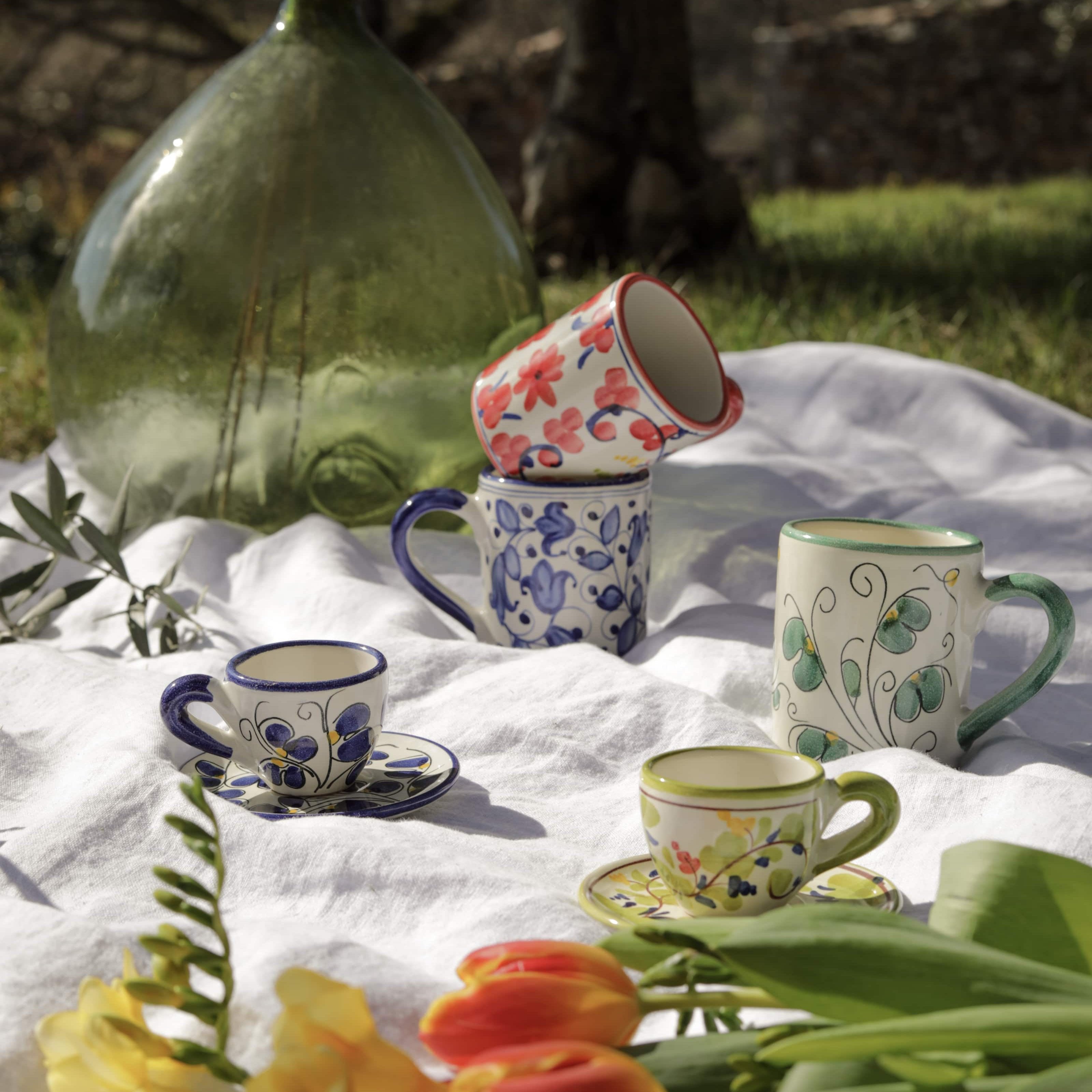 Mugs et tasses colorés en céramique - Molleni