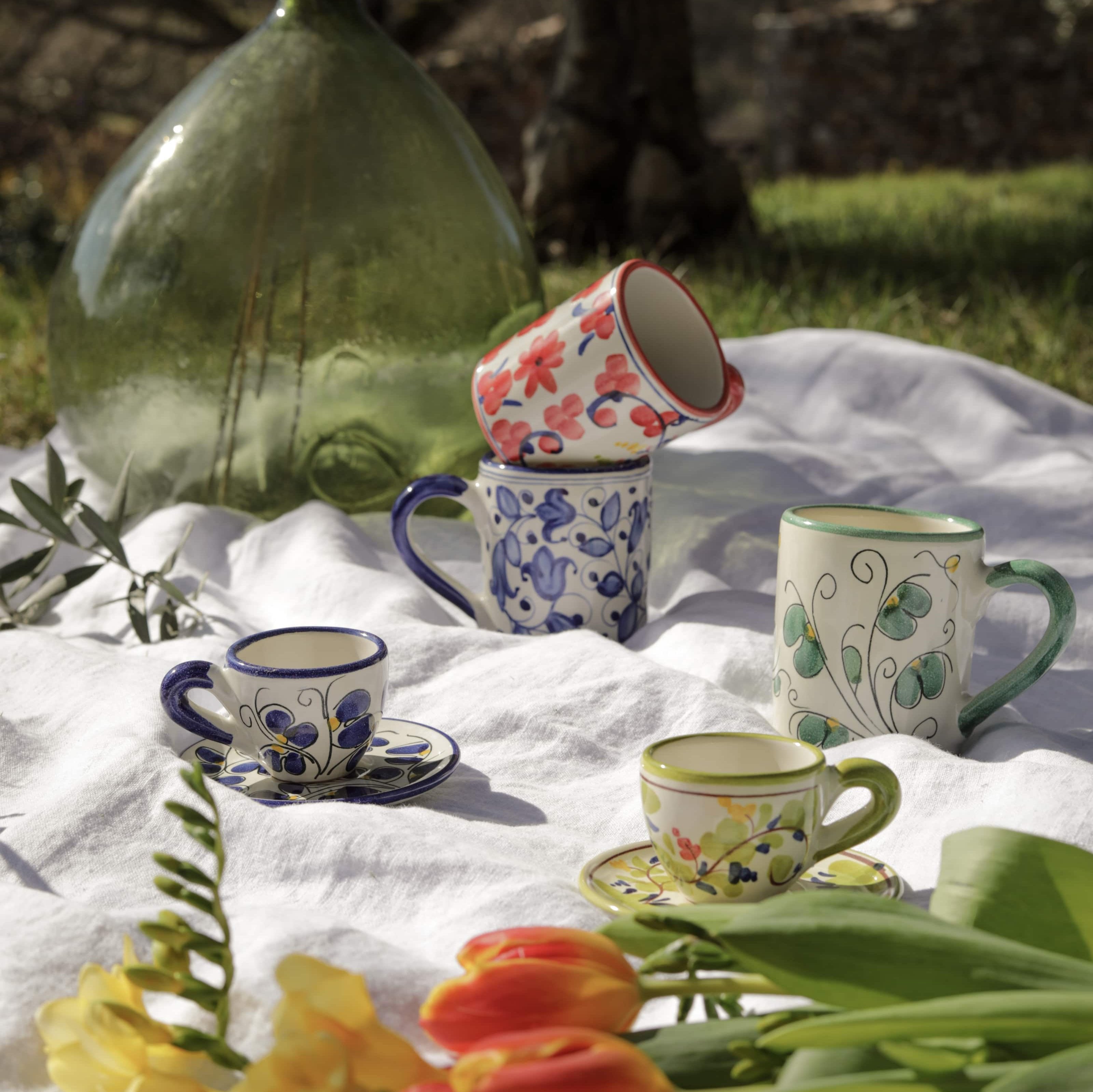 Mugs et tasses colorés en céramique - Molleni